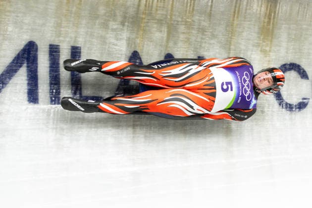 Luge - Milano Cortina 2026 Winter Olympics: Day 2 Jonas Mueller during Milano Cortina 2026 Winter Olympics Luge Men™s single compettition in Cortina D Ampezzo on February 8, 2026 Cortina D Ampezzo Italy  Copyright: xFotoxOlimpikx originalFilename:jastrzebowski-lugemila260208_npQJQ.jpg
