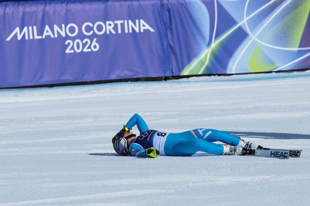 Milano Cortina 2026 - XXV Olympic Winter games, Winterspiele,Spiele, Summer games Cortina D Ampezzo - Italy 8 February,2026 Alpine skiing - Women s Downhill PIROVANO Laura (ITA)  Copyright: xLucianoxMariaxBisi IPAxSportx xipa-agency.netx xx IPA_71155507 IPA_Agency_IPA71155507