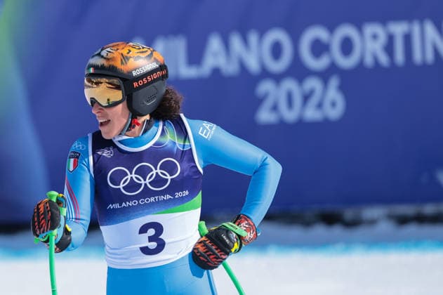 Milano Cortina 2026 - XXV Olympic Winter games, Winterspiele,Spiele, Summer games Cortina D Ampezzo - Italy 8 February,2026 Alpine skiing - Women s Downhill BRIGNONE Federica (ITA)  Copyright: xLucianoxMariaxBisi IPAxSportx xipa-agency.netx xx IPA_71155604 IPA_Agency_IPA71155604