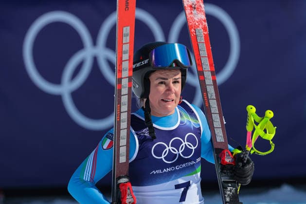 Milano Cortina 2026 - XXV Olympic Winter games, Winterspiele,Spiele, Summer games Cortina D Ampezzo - Italy 8 February,2026 Alpine skiing - Women s Downhill DELAGO Nicol (ITA)  Copyright: xLucianoxMariaxBisi IPAxSportx xipa-agency.netx xx IPA_71155607 IPA_Agency_IPA71155607