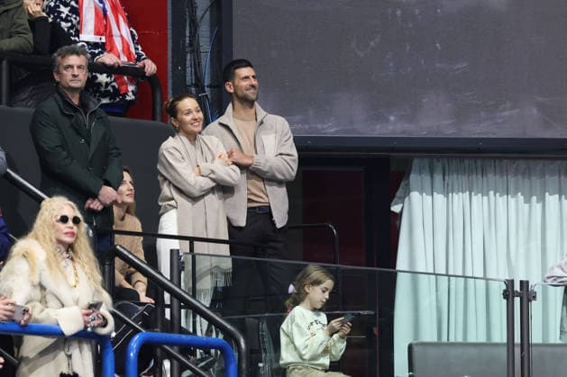 February 8, 2026, Milan, Lombardy, Italy: celebrate with the gold medal during the Victory Ceremony of the Figure skating, Eiskunstlauf Team Event at the Milano Cortina 2026 Winter Olympic Games, Olympische Spiele, Olympia, OS Milan Italy - ZUMAc179 20260208_oly_c179_145 Copyright: xMickaelxChavetx