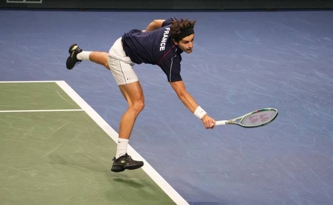 February 8, 2026, Le Portel, Bretagne, France: Pierre - Hugues Herbert of French during the Davis Cup 2026, Qualifiers tennis event on 8 February 2026 at Le Chaudron in Le Portel, France - Photo Le Portel France - ZUMAl193 20260208_zsp_l193_162 Copyright: xLaurentxLairysx