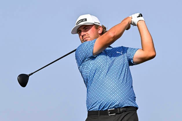 February 8, 2026, Doha, Qatar: Oliver Lindell of Finland seen in action during fourth round of the Qatar Masters 2026 golf tournament at the Doha Golf Club. Qatar Masters 2026-Day Four In Doha - 08 Feb 2026  - ZUMAs197 20260208_aaa_s197_351 Copyright: xNoushadxVariyattiyakkalx