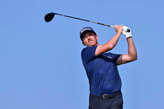 February 8, 2026, Doha, Qatar: Daniel Hillier of New Zealand seen in action during fourth round of the Qatar Masters 2026 golf tournament at the Doha Golf Club. Qatar Masters 2026-Day Four In Doha - 08 Feb 2026  - ZUMAs197 20260208_aaa_s197_362 Copyright: xNoushadxVariyattiyakkalx