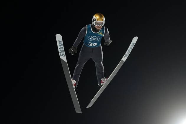 8th February 2026; Predazzo, Val di Fiemme, Italy: Milano Cortina 2026 Winter Olympics Ski jumping, Skispringen, Ski, nordisch men& x2019;s normal hill training ZOGRAFSKI Vladimir  PaoloxNucci Content restricted for UK based newspaper