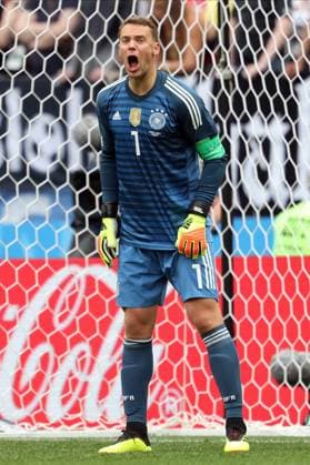 Germany V Mexico, 2018 FIFA World Cup, WM, Weltmeisterschaft, Fussball Russia Group F Manuel Neuer of Germany in action during the 2018 FIFA World Cup Russia Group F match between Germany and Mexico at Luzhniki Stadium on June 17, 2018 in Moscow, Russia. Moscow Luzhniki Stadium Russia Russia Copyright: xAllstarxPicturexLibraryxLtdx