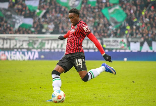 Germany Soccer 2 Bundesliga 2025 26, 21 Matchday Hannover 96 vs Holstein Kiel Heinz von Heiden Arena Stadion Hannover William Kokolo Hannover 96, 19 Hannover Copyright: xAymanxAlahmedx