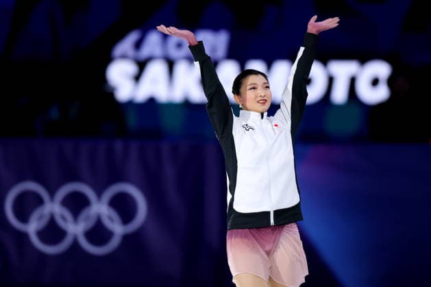 Kaori Sakamoto (JPN), FEBRUARY 8, 2026 - Figure skating, Eiskunstlauf : Team Women s Free Skating during the Milano Cortina 2026 Olympic Winter games, Winterspiele,Spiele, Summer games at Milano Ice Skating Arena in Milan, Italy. Noxthirdxpartyxsales  aflo_319044103