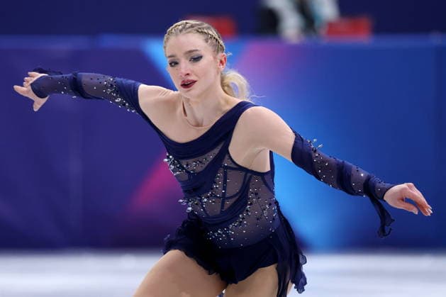 Amber Glenn (USA), FEBRUARY 8, 2026 - Figure skating, Eiskunstlauf : Team Women s Free Skating during the Milano Cortina 2026 Olympic Winter games, Winterspiele,Spiele, Summer games at Milano Ice Skating Arena in Milan, Italy. Noxthirdxpartyxsales  aflo_319044105