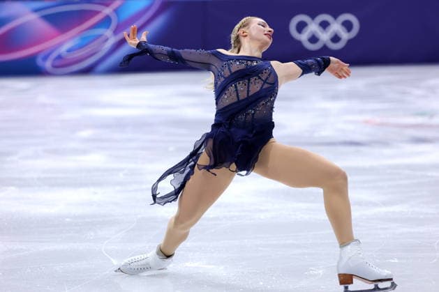 Amber Glenn (USA), FEBRUARY 8, 2026 - Figure skating, Eiskunstlauf : Team Women s Free Skating during the Milano Cortina 2026 Olympic Winter games, Winterspiele,Spiele, Summer games at Milano Ice Skating Arena in Milan, Italy. Noxthirdxpartyxsales  aflo_319044117