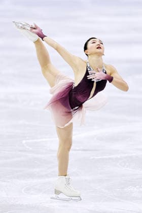 Milan Cortina Olympics: Figure skating, Eiskunstlauf Kaori Sakamoto of Japan perform in the women s free program during the figure skating team event at the Milan Cortina Olympics at Milano Ice Skating Arena in Milan on Feb. 8, 2026.  A14AA0005258671P