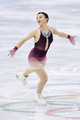 Milan Cortina Olympics: Figure skating, Eiskunstlauf Kaori Sakamoto of Japan performs in the women s free program during the figure skating team event at the Milan Cortina Olympics at Milano Ice Skating Arena in Milan on Feb. 8, 2026.  A14AA0005258991P