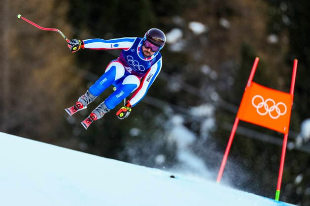 Winter Olympics in Milan Cortina 2026 Bormio, Italy 20260209. Maxence Muzaton from France competes in the men s alpine downhill slalom team competition during the Milan Cortina 2026 Winter Olympics. Photo: Cornelius Poppe NTB Bormio Italy EDITORIAL USE ONLY. RESTRICTED USE FOR BETTING COMPANIES Ref:_SPOUyuZk0g0umM.jpg *** Winter Olympics in Milan Cortina 2026 Bormio, Italy 20260209 Maxence Muzaton from France competes in the men s alpine downhill slalom team competition during the Milan Cortina 2026 Winter Olympics Photo Cornelius Poppe NTB Bormio Italy EDITORIAL USE ONLY RESTRICTED USE FOR BETTING COMPANIES  Copyright: xCorneliusxPoppex xNTBx