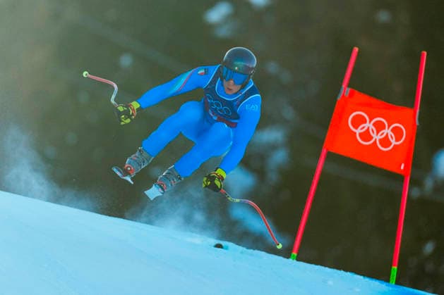 Winter Olympics in Milan Cortina 2026 Bormio, Italy 20260209. Giovanni Franzoni of Italy competes in the men s alpine downhill slalom team competition during the Milan Cortina 2026 Winter Olympics. Photo: Cornelius Poppe NTB Bormio Italy EDITORIAL USE ONLY. RESTRICTED USE FOR BETTING COMPANIES Ref:_SPOsPy60iR2Yvk.jpg *** Winter Olympics in Milan Cortina 2026 Bormio, Italy 20260209 Giovanni Franzoni of Italy competes in the men s alpine downhill slalom team competition during the Milan Cortina 2026 Winter Olympics Photo Cornelius Poppe NTB Bormio Italy EDITORIAL USE ONLY RESTRICTED USE FOR BETTING COMPANIES  Copyright: xCorneliusxPoppex xNTBx