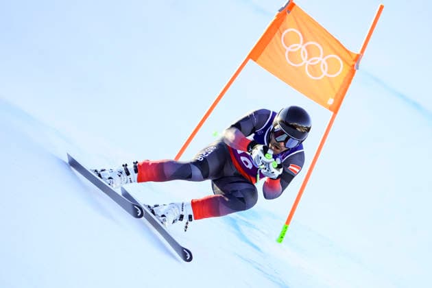 OLYMPICS - Winter Olympic Games, Olympische Spiele, Olympia, OS Milano Cortina 2026 BORMIO,ITALY,09.FEB.26 - OLYMPICS, ALPINE SKIING - Winter Olympic Games Milano Cortina 2026, team combined, downhill, men. Image shows Vincent Kriechmayr (AUT).  GEPAxpictures xWolfgangxGrebien