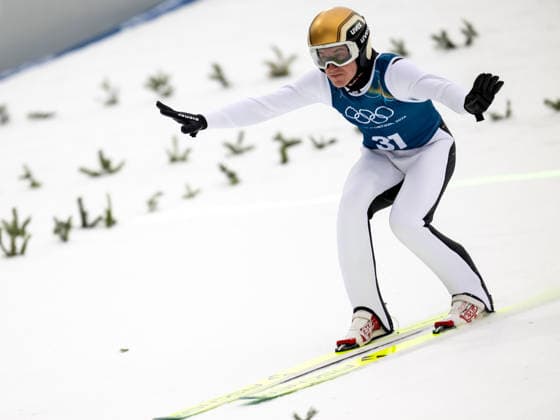 OLYMPICS - Winter Olympic Games, Olympische Spiele, Olympia, OS Milano Cortina 2026 VAL DI FIEMME,ITALY,09.FEB.26 - OLYMPICS, NORDIC SKIING, NORDIC COMBINED, Ski jumping, Skispringen, Ski, nordisch Winter Olympic Games Milano Cortina 2026, normal hill, training, men. Image shows Thomas Rettenegger (AUT).  GEPAxpictures xOliverxLerch