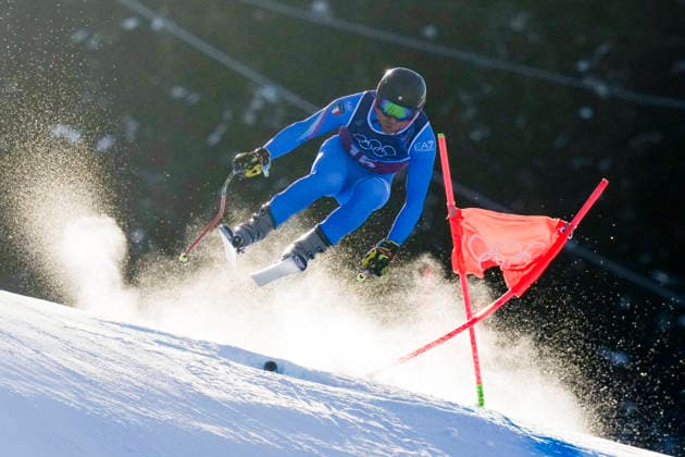 Winter Olympics in Milan Cortina 2026 Bormio, Italy 20260209. Mattia Casse from Italy competes in the men s alpine downhill slalom team competition during the Milan Cortina 2026 Winter Olympics. Photo: Cornelius Poppe NTB Bormio Italy EDITORIAL USE ONLY. RESTRICTED USE FOR BETTING COMPANIES Ref:_SPOqXNyXW9vHG8.jpg *** Winter Olympics in Milan Cortina 2026 Bormio, Italy 20260209 Mattia Casse from Italy competes in the men s alpine downhill slalom team competition during the Milan Cortina 2026 Winter Olympics Photo Cornelius Poppe NTB Bormio Italy EDITORIAL USE ONLY RESTRICTED USE FOR BETTING COMPANIES  Copyright: xCorneliusxPoppex xNTBx