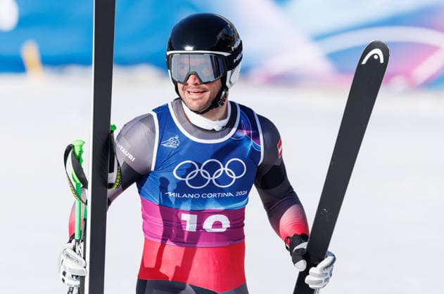 OLYMPICS - Winter Olympic Games, Olympische Spiele, Olympia, OS Milano Cortina 2026 BORMIO,ITALY,09.FEB.26 - OLYMPICS, ALPINE SKIING - Winter Olympic Games Milano Cortina 2026, team combined, downhill, men. Image shows Vincent Kriechmayr (AUT).  GEPAxpictures xHaraldxSteiner