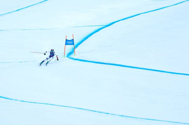 XXV Winter Olympic Games, Olympische Spiele, Olympia, OS Men s team combined downhill in Bormio, Italy, February 9, 2026. Czech skier Jan Zabystran competes in the race. (CTKxPhoto DavidxTanecek) CTKPhotoP2026020904112  CTKPhotoP2026020904112