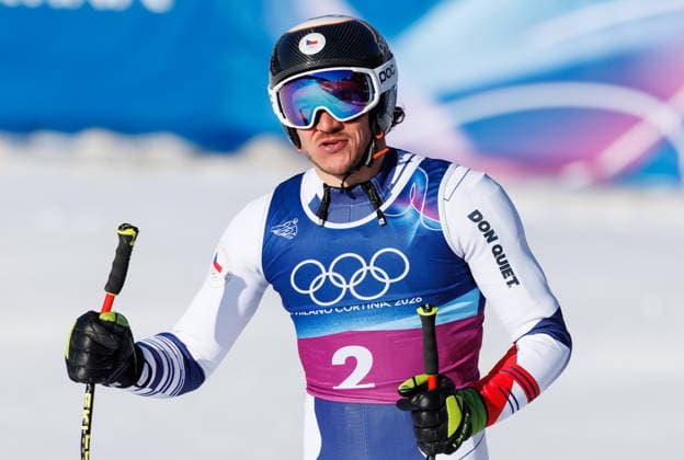 OLYMPICS - Winter Olympic Games, Olympische Spiele, Olympia, OS Milano Cortina 2026 BORMIO,ITALY,09.FEB.26 - OLYMPICS, ALPINE SKIING - Winter Olympic Games Milano Cortina 2026, team combined, downhill, men. Image shows Jan ZabystÅ™an (CZE).  GEPAxpictures xHaraldxSteiner