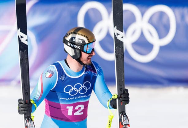 OLYMPICS - Winter Olympic Games, Olympische Spiele, Olympia, OS Milano Cortina 2026 BORMIO,ITALY,09.FEB.26 - OLYMPICS, ALPINE SKIING - Winter Olympic Games Milano Cortina 2026, team combined, downhill, men. Image shows Dominik Paris (ITA).  GEPAxpictures xHaraldxSteiner