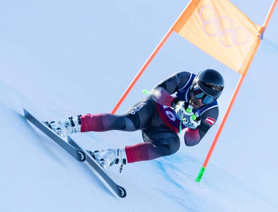 OLYMPICS - Winter Olympic Games, Olympische Spiele, Olympia, OS Milano Cortina 2026 BORMIO,ITALY,09.FEB.26 - OLYMPICS, ALPINE SKIING - Winter Olympic Games Milano Cortina 2026, team combined, downhill, men. Image shows Vincent Kriechmayr (AUT).  GEPAxpictures xWolfgangxGrebien