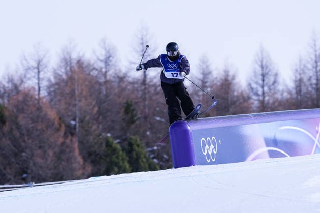 09 02 2026, Livigno, Snow Park, Winter Olympics: Women s Freeski Slopestyle Final, 17 Giulia Tanno (Switzerland) Livigno Snow Park Lombardy Italy *** 09 02 2026, Livigno, Snow Park, Winter Olympics Women s Freeski Slopestyle Final, 17 Giulia Tanno Switzerland Livigno Snow Park Lombardy Italy Copyright: xJustPictures.ch JarixPestelaccix jp-en-JaPe-DSC07235-20260209