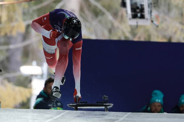 GIOCHI OLIMPICI - Olimpiadi Invernali Milano-Cortina 2026 - Skeleton Milano Cortina 2026 - XXV Olympic Winter games, Winterspiele,Spiele, Summer games Cortina D Ampezzo - Italy Monday , February 9 , 2026 Skeleton - Men s Training BUFF Vinzenz (SUI) Cortina D Ampezzo Italy  Copyright: xIPAxSport ABACAx