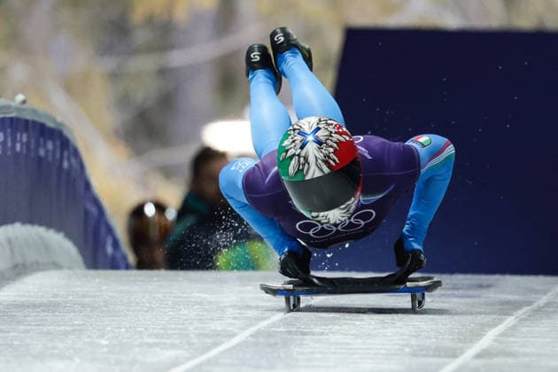 GIOCHI OLIMPICI - Olimpiadi Invernali Milano-Cortina 2026 - Skeleton Milano Cortina 2026 - XXV Olympic Winter games, Winterspiele,Spiele, Summer games Cortina D Ampezzo - Italy Monday , February 9 , 2026 Skeleton - Men s Training BAGNIS Amedeo (ITA) Cortina D Ampezzo Italy  Copyright: xIPAxSport ABACAx