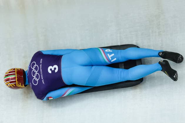 GIOCHI OLIMPICI - Olimpiadi Invernali Milano-Cortina 2026 - Skeleton Milano Cortina 2026 - XXV Olympic Winter games, Winterspiele,Spiele, Summer games Cortina D Ampezzo - Italy Monday , February 9 , 2026 Skeleton - Men s Training GASPARI Mattia (ITA) Cortina D Ampezzo Italy  Copyright: xIPAxSport ABACAx