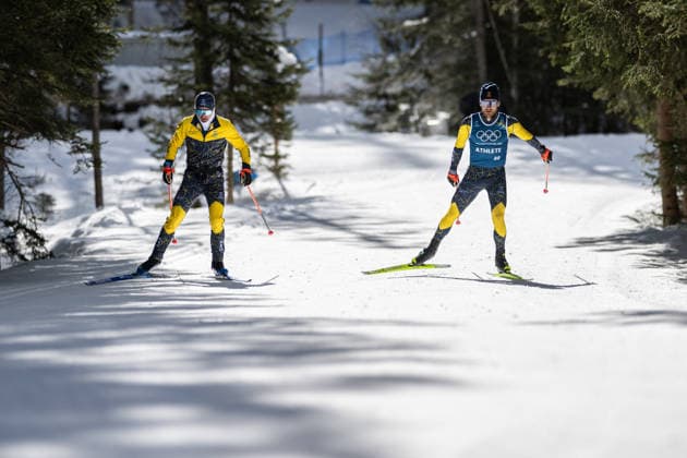 260209 Jesper Nelin and Malte Stefansson of Sweden at a biathlon training session during day 3 of the 2026 Winter Olympics on February 9, 2026 in Anterselva. Photo: Mathias Bergeld BILDBYRAN kod MB MB1317 skidskytte biathlon skiskyting Olympic Games, Olympische Spiele, Olympia, OS olympics winter olympics os ol olympiska spel vinter-os olympiske leker milano cortina 2026 milan cortina 2026 milano cortina 2026 olympic games milano cortina 2026 winter olympic games milano cortina-os milano cortina-ol vinter-ol 3 bbeng trening training träning sweden sverige *** 260209 Jesper Nelin and Malte Stefansson of Sweden at a biathlon training session during day 3 of the 2026 Winter Olympics on February 9, 2026 in Anterselva Photo Mathias Bergeld BILDBYRAN code MB MB1317 biathlon biathlon olympic games olympics olympics winter olympics os ol olympiska spel vinter os olympiske leker milano cortina 2026 milan cortina 2026 milano cortina 2026 olympic games milano cortina 2026 winter olympic games milano cortina os milano cortina ol vinter ol 3 bbeng trening träning träning sweden sverige  Copyright: MATHIASxBERGELD BB260209MB024