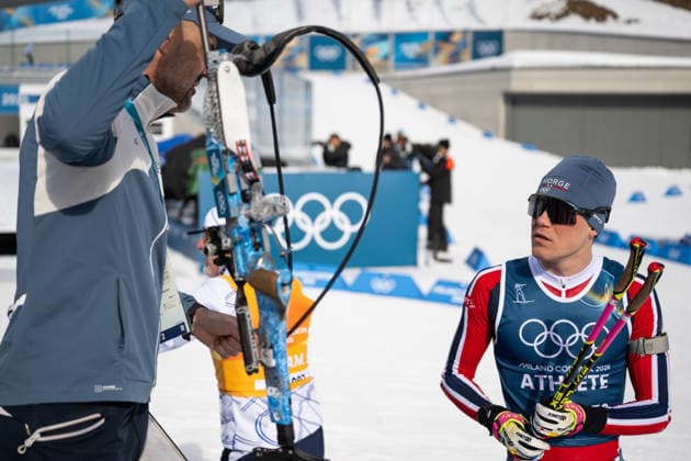 260209 Martin Uldal of Norway at a biathlon training session during day 3 of the 2026 Winter Olympics on February 9, 2026 in Anterselva. Photo: Mathias Bergeld BILDBYRAN kod MB MB1317 skidskytte biathlon skiskyting Olympic Games, Olympische Spiele, Olympia, OS olympics winter olympics os ol olympiska spel vinter-os olympiske leker milano cortina 2026 milan cortina 2026 milano cortina 2026 olympic games milano cortina 2026 winter olympic games milano cortina-os milano cortina-ol vinter-ol 3 bbeng trening training träning norge norway *** 260209 Martin Uldal of Norway at a biathlon training session during day 3 of the 2026 Winter Olympics on February 9, 2026 in Anterselva Photo Mathias Bergeld BILDBYRAN code MB MB1317 biathlon biathlon olympic games olympics olympics winter olympics os ol olympiska spel vinter os olympiske leker milano cortina 2026 milan cortina 2026 milano cortina 2026 olympic games milano cortina 2026 winter olympic games milano cortina os milano cortina ol vinter ol 3 bbeng trening training träning norge norway  Copyright: MATHIASxBERGELD BB260209MB035