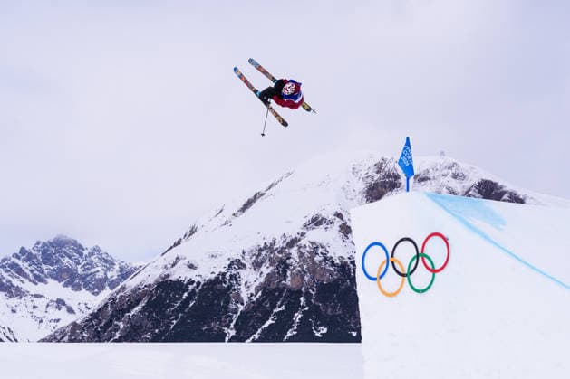 09 02 2026, Livigno, Snow Park, Winter Olympics: Women s Freeski Slopestyle Final, 5 Lara Wolf (Austria) Livigno Snow Park Lombardy Italy *** 09 02 2026, Livigno, Snow Park, Winter Olympics Women s Freeski Slopestyle Final, 5 Lara Wolf Austria Livigno Snow Park Lombardy Italy Copyright: xJustPictures.ch JarixPestelaccix jp-en-JaPe-DSC05191-20260209