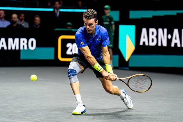 Tennis, ATP tournament in Rotterdam
