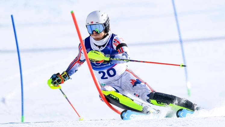 OLYMPICS - Winter Olympic Games, Olympische Spiele, Olympia, OS Milano Cortina 2026 BORMIO,ITALY,09.FEB.26 - OLYMPICS, ALPINE SKIING - Winter Olympic Games Milano Cortina 2026, team combined, slalom, men. Image shows Atle Lie McGrath (NOR).  GEPAxpictures xWolfgangxGrebien