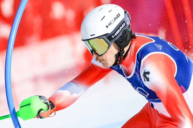 OLYMPICS - Winter Olympic Games, Olympische Spiele, Olympia, OS Milano Cortina 2026 BORMIO,ITALY,09.FEB.26 - OLYMPICS, ALPINE SKIING - Winter Olympic Games Milano Cortina 2026, team combined, slalom, men. Image shows Matthias Iten (SUI).  GEPAxpictures xWolfgangxGrebien