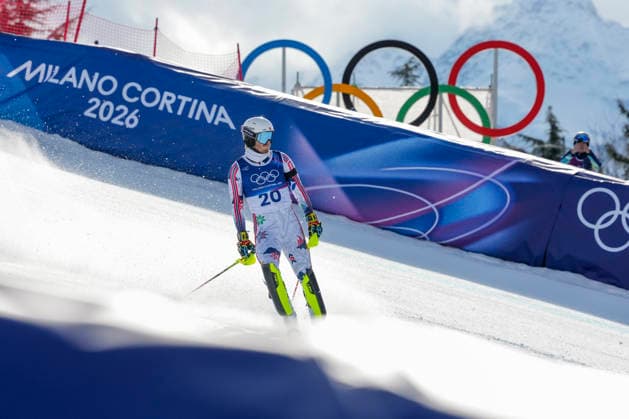 Winter Olympics in Milan Cortina 2026 Bormio, Italy 20260209. Alte Lie McGrath from Norway competes in the men s alpine downhill slalom team competition during the Milan Cortina 2026 Winter Olympics. Photo: Cornelius Poppe NTB Bormio Italy EDITORIAL USE ONLY. RESTRICTED USE FOR BETTING COMPANIES Ref:_SPO9kl4gEXo5ks.jpg *** Winter Olympics in Milan Cortina 2026 Bormio, Italy 20260209 Alte Lie McGrath from Norway competes in the men s alpine downhill slalom team competition during the Milan Cortina 2026 Winter Olympics Photo Cornelius Poppe NTB Bormio Italy EDITORIAL USE ONLY RESTRICTED USE FOR BETTING COMPANIES  Copyright: xCorneliusxPoppex xNTBx