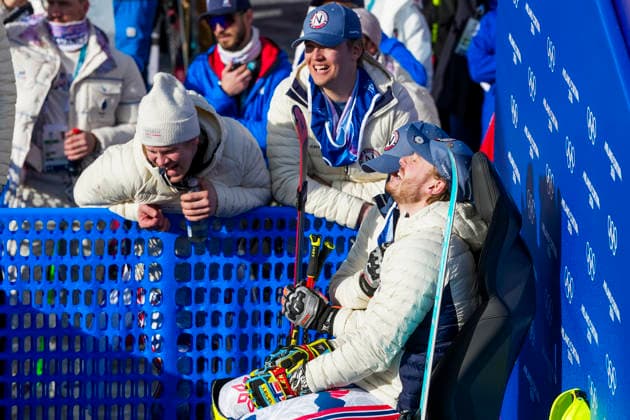 Winter Olympics in Milan Cortina 2026 Bormio, Italy 20260209. Adrian Smiseth Sejersted, Alte Lie McGrath, Simen Sellaeg and Timon Haugan from Norway compete in the men s alpine downhill slalom team competition at the Milan Cortina 2026 Winter Olympics. Photo: Cornelius Poppe NTB Bormio Italy EDITORIAL USE ONLY. RESTRICTED USE FOR BETTING COMPANIES Ref:_SPOMPWgmsrN6UM.jpg *** Winter Olympics in Milan Cortina 2026 Bormio, Italy 20260209 Adrian Smiseth Sejersted, Alte Lie McGrath, Simen Sellaeg and Timon Haugan from Norway compete in the men s alpine downhill slalom team competition at the Milan Cortina 2026 Winter Olympics Photo Cornelius Poppe NTB Bormio Italy EDITORIAL USE ONLY RESTRICTED USE FOR BETTING COMPANIES  Copyright: xCorneliusxPoppex xNTBx