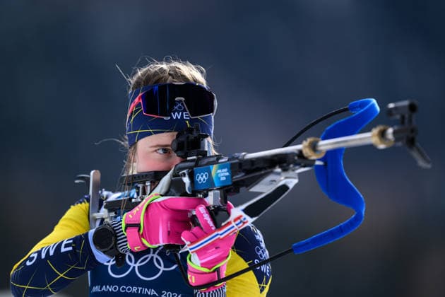 260209 Elvira Öberg of Sweden at a biathlon training session during day 3 of the 2026 Winter Olympics on February 9, 2026 in Anterselva. Photo: Mathias Bergeld BILDBYRAN kod MB MB1317 skidskytte biathlon skiskyting Olympic Games, Olympische Spiele, Olympia, OS olympics winter olympics os ol olympiska spel vinter-os olympiske leker milano cortina 2026 milan cortina 2026 milano cortina 2026 olympic games milano cortina 2026 winter olympic games milano cortina-os milano cortina-ol vinter-ol 3 bbeng trening training träning sverige *** 260209 Elvira Öberg of Sweden at a biathlon training session during day 3 of the 2026 Winter Olympics on February 9, 2026 in Anterselva Photo Mathias Bergeld BILDBYRAN code MB MB1317 biathlon biathlon olympic games olympics olympics winter olympics os ol olympiska spel vinter os olympiske leker milano cortina 2026 milan cortina 2026 milano cortina 2026 olympic games milano cortina 2026 winter olympic games milano cortina os milano cortina ol vinter ol 3 bbeng trening training träning sverige  Copyright: MATHIASxBERGELD BB260209MB042