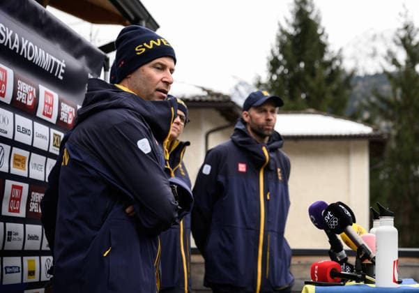 260209 Coach Anders Högberg of the Swedish national cross-country skiing team at a press meet during day 3 of the 2026 Winter Olympics on February 9, 2026 in Val di Fiemme. Photo: Maxim Thore BILDBYRAN kod MT MT0967 skidor cross-country skiing langrenn Olympic Games, Olympische Spiele, Olympia, OS olympics winter olympics os ol olympiska spel vinter-os olympiske leker milano cortina 2026 milan cortina 2026 milano cortina 2026 olympic games milano cortina 2026 winter olympic games milano cortina-os milano cortina-ol vinter-ol 3 bbeng sverige pressträff *** 260209 Coach Anders Högberg of the Swedish national cross country skiing team at a press meet during day 3 of the 2026 Winter Olympics on February 9, 2026 in Val di Fiemme Photo Maxim Thore BILDBYRAN kod MT MT0967 skidor cross country skiing langrenn olympic games olympics winter olympics os ol olympiska spel vinter os olympiske leker milano cortina 2026 milan cortina 2026 milano cortina 2026 olympic games milano cortina 2026 winter olympic games milano cortina os milano cortina ol vinter ol 3 bbeng sverige pressträff  Copyright: MAXIMxTHORE BB260209MT065