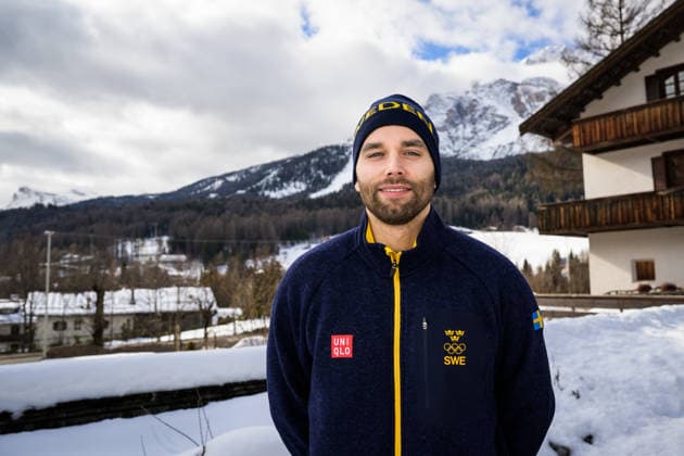 260209 Oskar Eriksson of the Swedish national men s curling team poses for a portrait at a press meet during day 3 of the 2026 Winter Olympics on February 9, 2026 in Cortina. Photo: Joel Marklund BILDBYRAN kod JM JM0785 bbeng curling Olympic Games, Olympische Spiele, Olympia, OS olympics winter olympics os ol olympiska spel vinter-os olympiske leker milano cortina 2026 milan cortina 2026 milano cortina 2026 olympic games milano cortina 2026 winter olympic games milano cortina-os milano cortina-ol vinter-ol pressträff Sverige Sweden porträtt *** 260209 Oskar Eriksson of the Swedish national men s curling team poses for a portrait at a press meet during day 3 of the 2026 Winter Olympics on February 9, 2026 in Cortina Photo Joel Marklund BILDBYRAN kod JM JM0785 bbeng curling olympic games olympics winter olympics os ol olympiska spel vinter os olympiske leker milano cortina 2026 milan cortina 2026 milano cortina 2026 olympic games milano cortina 2026 winter olympic games milano cortina os milano cortina ol vinter ol pressträff Sverige Sweden Sweden porträtt  Copyright: JOELxMARKLUND BB260209JM004
