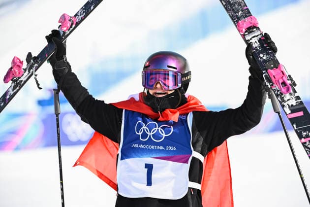 LIVIGNO, ITALY 20260209 Mathilde Gremaud, Switzerland, wins Olympic gold in the women s slopestyle final in Livigno. *** The image is included in the SPORTS PACKAGE. For others PAYMENT IMAGE ** BORMIO ITALY x10080x *** LIVIGNO, ITALY 20260209 Mathilde Gremaud, Switzerland, wins Olympic gold in the women s slopestyle final in Livigno The image is included in the SPORTS PACKAGE For others PAYMENT IMAGE BORMIO ITALY x10080x  Copyright: xFredrikxSandberg TTx 2026 OLYMPICS SLOPESTYLE FINAL