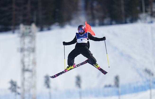 Mathilde Gremaud (Switzerland) celebrates winning gold during the Women s Freeski Slopestyle Freestyle Skiing competition on Day 3 of the Milano Cortina 2026 Winter Olympic Games, Olympische Spiele, Olympia, OS at Livigno Snow Park on February 9, 2026 in Livigno, Italy. Thor Wegner DeFodi Images (Photo by DeFodi Images) - *** Mathilde Gremaud Switzerland celebrates winning gold during the Women s Freeski Slopestyle Freestyle Skiing competition on Day 3 of the Milano Cortina 2026 Winter Olympic games at Livigno Snow Park on February 9, 2026 in Livigno, Italy Thor Wegner DeFodi Images Photo by DeFodi Images