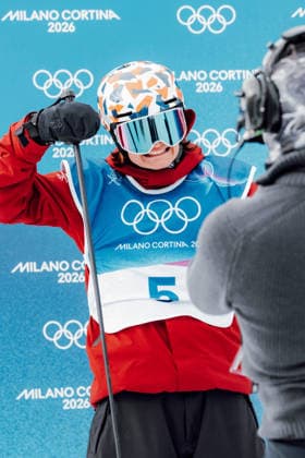 OLYMPICS - Winter Olympic Games, Olympische Spiele, Olympia, OS Milano Cortina 2026 LIVIGNO,ITALY,09.FEB.26 - OLYMPICS, FREE SKI, FREESTYLE SKIING - Winter Olympic Games Milano Cortina 2026, slopestyle, final, women. Image shows Lara Wolf (AUT).  GEPAxpictures xOEOC