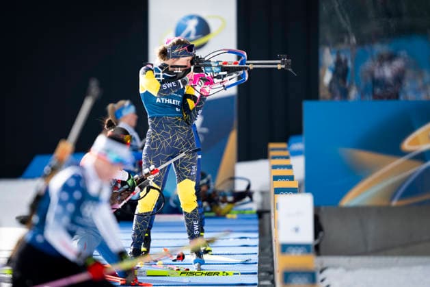 ANTERSELVA, ITALY 20260209 Biathlete Elvira Öberg during today s training for the distance race during the Winter Olympics in Milan Cortina. ANTERSELVA ITALY x10050x *** ANTERSELVA, ITALY 20260209 Biathlete Elvira Öberg during today s training for the distance race during the Winter Olympics in Milan Cortina ANTERSELVA ITALY x10050x  Copyright: xPontusxLundahl TTx 2026 OLYMPICS BIKASTING