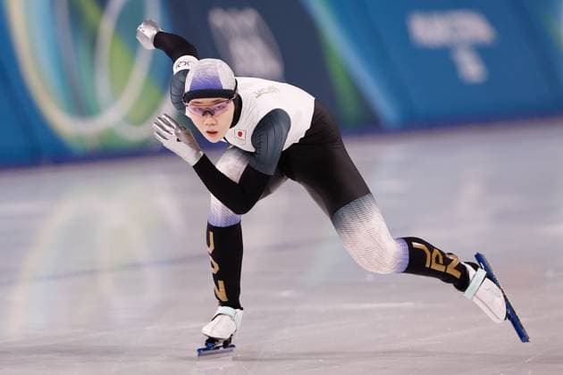MILAN , 09-02-2026 , Milano Speed skating, Eisschnelllauf Stadium , season 2025 2026 , Olympic Winter games, Winterspiele,Spiele, Summer games 2026 - Speed Skating 1000m ladies, Picture shows Yukino Yoshida Olympic Winter Games 2026 - Speed Skating 1000m ladies  x201439762x Copyright:
