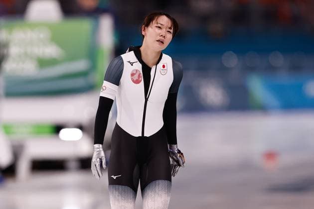 MILAN , 09-02-2026 , Milano Speed skating, Eisschnelllauf Stadium , season 2025 2026 , Olympic Winter games, Winterspiele,Spiele, Summer games 2026 - Speed Skating 1000m ladies, Picture shows Yukino Yoshida Olympic Winter Games 2026 - Speed Skating 1000m ladies  x201439787x Copyright: