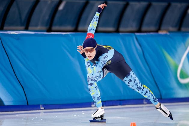 2026-02-09 Speed skating, Eisschnelllauf - Milano Cortina 2026 Winter Olympics - Day 3 MILAN, ITALY - FEBRUARY 9: Kristina Silaeva of Kazakhstan competing in the Women s 1000m during Day 3 of Speed Skating - Milano Cortina 2026 Winter Olympics at Milano Speed Skating Stadium on February 9, 2026 in Milan, Italy. (Photo by Joris Verwijst BSR Agency) Milan Italy Content not available for redistribution in The Netherlands directly or indirectly through any third parties. Copyright: xBSRxAgencyx