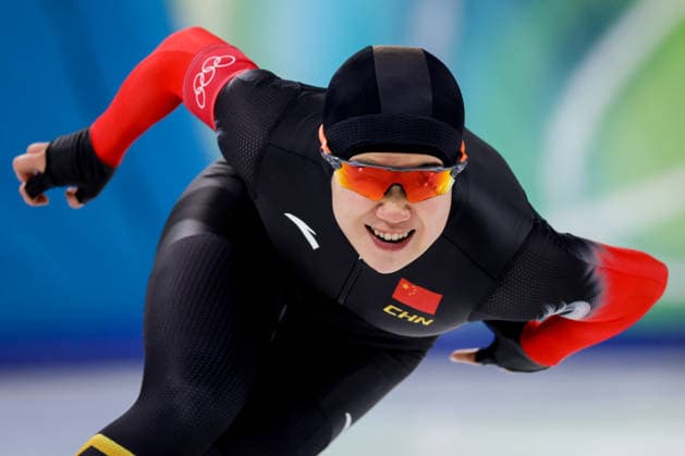 2026-02-09 Speed skating, Eisschnelllauf - Milano Cortina 2026 Winter Olympics - Day 3 MILAN, ITALY - FEBRUARY 9: Ruining Tian of China competing in the Women s 1000m during Day 3 of Speed Skating - Milano Cortina 2026 Winter Olympics at Milano Speed Skating Stadium on February 9, 2026 in Milan, Italy. (Photo by Joris Verwijst BSR Agency) Milan Italy Content not available for redistribution in The Netherlands directly or indirectly through any third parties. Copyright: xBSRxAgencyx
