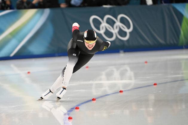 OSTLENDER Anna (GER) during Speed skating, Eisschnelllauf Olympic Winter games, Winterspiele,Spiele, Summer games Milano-Cortina 2026 in Milano, Italy, February 09 2026  Copyright: xFilippoxTomasi IPAxSportx xipa-agency.netx xx IPA_71188166 IPA_Agency_IPA71188166
